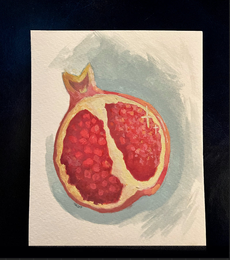 Pomegranate Painting